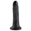 Dildo King Penis 17.8cm Negru