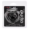 Alpha Dual Cage Ring Negru Thumb 8