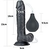 Dildo 9inch Cu Ejaculare Extreme Negru Thumb 2