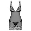 Chemise Obsessive Firella Negru S-M