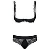 Set Obsessive Miamor Negru S-M