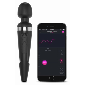 Lovense Domi 2 Mini Wand Massager Negru Lovense Domi 2 Mini Wand Massager Negru pe Domnisoare.ro