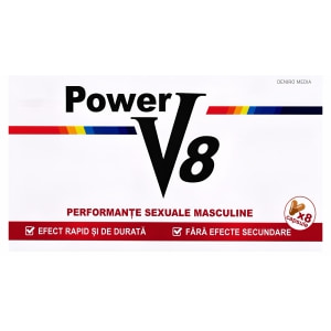 Pastile Pentru Erecție Și Potență Power V8 8buc Pastile Pentru Erecție Și Potență Power V8 8buc pe Domnisoare.ro
